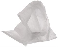 Sandsack weiss 50x80cm leer ohne Bindeband