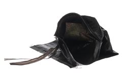 Sandsack schwarz 40x 60 cm mit Bindeband 